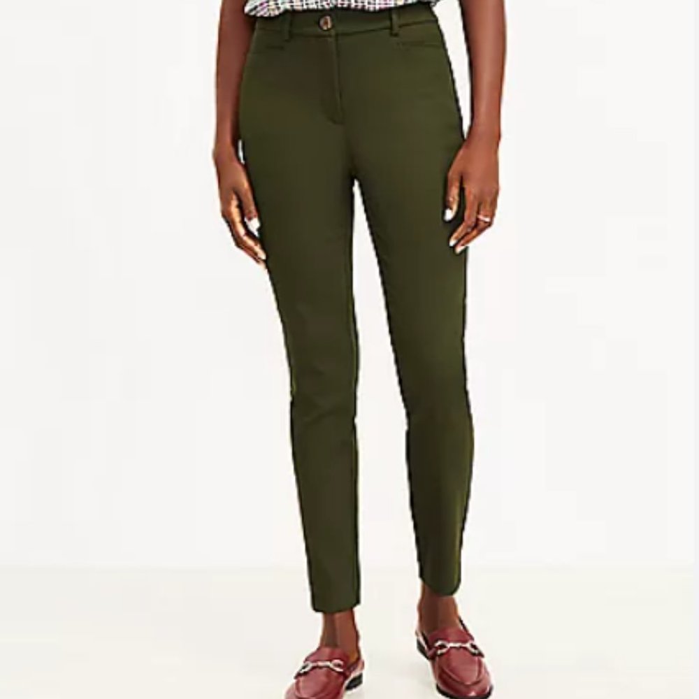 Loft Curvy Sutton Skinny Pants